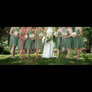 Clover Alfred Angelo bridesmaids dress, size 5/6